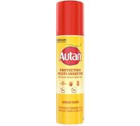 Autan Multi-Insectes Aérosol - Répulsif Moustiques, Moustiques Tigres, Taons - Jusqu'à 8H de Protection - 1 Aerosol, 100ml