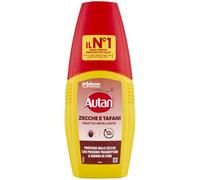 Autan Tiques et taons Vapo Spray anti-moustiques fort, répulsif moustiques et tiques avec action protectrice durable jusqu'à 12 heures de protection, idéal pour les voyageurs, 1 paquet de 100 ml