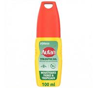 Autan Tropical Répulsif Anti-Moustiques Tigres & Tropicaux Spray 100 ml