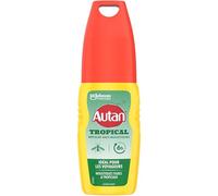 Autan Tropical Spray - Spray Anti Moustiques, Moustiques Tigres, Moustiques Tropicaux - Jusqu'à 8H de Protection - 100ml