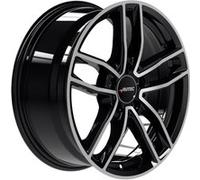 AUTEC TYP MC - MERCADOR schwarz poliert 6.5Jx16 5x112 ET38