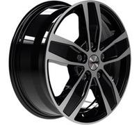 AUTEC TYP Q - QUANTRO 5L schwarz poliert 6.5Jx16 5x160 ET55