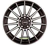 Autec type L - Lamera noir mat poli 7.5x17 ET45 - LK5/112 ML70 Jante alu