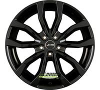 Autec type U - Uteca noir 8.5x19 ET45 - LK5/108 ML63.3 Jante alu