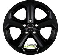 Autec Type X - Xenos noir mat 6.5x16 ET44 - LK5/114.3 ML66.1 Jante Alu