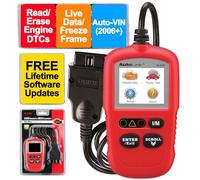 Autel Autolink AL329 (Mise à Jour Gratuite à Vie) OBD2/EOBD Lecteur de Code Manuel e préparation I/M en Un clic, Outil de Diagnostic OBDII/Can, données en Temps réel