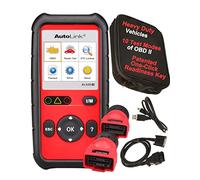 Autel AutoLink AL529HD Scanner OBD2 très résistant, Lecteur de Code, récupération du Code VIN, Test du capteur O2, Test de Moniteur OBDII, Examen de la Lecture des données d'effacement des données en