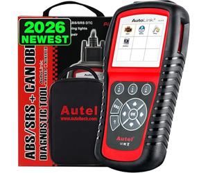 Autel AutoLink AL619 2023, Plus Récent Scanner OBD2 ABS, SRS Airbag Scan Tool, Éteindre Feux Avertissement, Prêt à Tester, Version Avancée MaxiScan MS309/ AL519/ ML519/ ML619