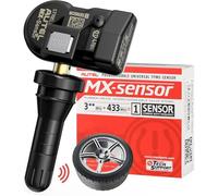 Autel Capteur TPMS 1 Sensor, Double Fréquence, 100% Programmable Capteur Pression Pneus, Fonctionne avec Outil TPMS TS408S TS501 Pro TS508WF TS601 (Communiqué Presse, Valve Caoutchouc 1 Pièce)