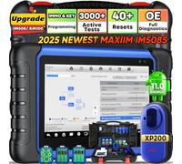 Autel Diagnostic Auto MaxiIM IM508S avec Programmateur Clés XP200, Outil Programmation IM508 KM100 Version 2025, Mise à Jour 2 Ans, Modes Expert & Smart, 3000+ Tests Bidirectionnels, 40+ Service Chaud