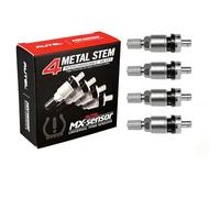 Autel Kit de 4 tiges de valve en métal pour capteur MX-Sensor | TPMS MXSENSORMVK Kit de réparation de tige de valve de surveillance de pression des pneus