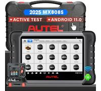 Autel MaxiCheck MX808S Diagnostic Outil: 2025 Plus Récente que MK808S MK808BT, Bidirectionnel Scanner comme MK900 MX900 MK900BT, 3K+ Tests Actifs, 28+ Réinitialisations, Tous Système Diagnostics, OS11
