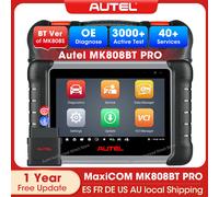 Autel MaxiCOM MK808BT PRO OBD2 Scanner outil de Diagnostic de voiture Bluetooth Scanner automobile lecteur de Code OBD2 PK MK808KBT MK808S MK808BT PRO