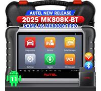 Autel MaxiCOM MK808K-BT MK808KBT Bluetooth OBD2 Scanner outils de Diagnostic entièrement bidirectionnels lecteur de Code identique à MK808BT Pro
