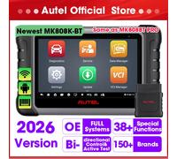 Autel MaxiCOM MK808K-BT Scanner OBD2 Automobile Outil de Diagnostic Voiture Lecteur de Code OBD2 MK808K BT Codage de Clés Test Actif Identique à MK808BT PRO