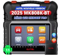 Autel MaxiCOM MK808K-BT Valise Diagnostic Auto OBD2 Diagnostic Multimarque