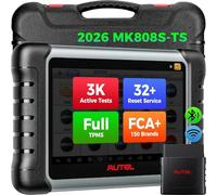 Autel MaxiCOM MK808S-TS Scanner bidirectionnel 2026, Outil TPMS Tout-en-Un | Issu MaxiCheck MX808S-TS/MK808 BT Pro/TS608 avec programmation/réapprentissage TPMS, 28 services, test actif, Android 11