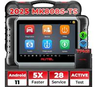 Autel MaxiCOM MK808S-TS Valise Diagnostic Auto Diagnostics Bluetooth de Tous les Systèmes Programme du capteur et 28+ Service