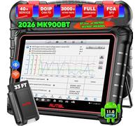 Autel MaxiCOM MK900BT OBD2 Valise Diagnostic Auto, 2026 MK900-BT Mise à Niveau du MK900 MK808S MK808BT MX808S, Bidirectionnel Scanner comme MP900 MX900, 3000+ Tests Actif, 40+ Services, Tous Sys, OS11