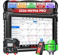 Autel MaxiCOM MK906 Pro Diagnostic Auto, 2026 Haut Gamme ECU Elite, OS10 | CAN FD DoIP, 2.0 MS906BT MP900BT MP900 MS908S, 3K+ Test Bidirectionnel, Tous Sys, 36+ Service, AutoScan 2.0, Égal à MS906 Pro