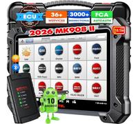 Autel MaxiCOM MK908 II Diagnostic Auto: 3000+ Tests Actifs, Tous Sys, OS10 | 2026 Ver. Ultér: MS906 PRO MP900BT MS906BT MK908, 38+ Services comme Elite 2 PRO, MK908P II & MS908S Pro II, Scan Auto 2.0