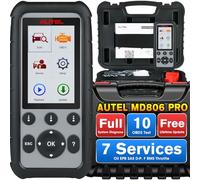 Autel MaxiDiag MD806 Pro Outil Diagnostic Voiture Scanner OBD2 | Lecteur de Code Tous Les Systèmes, Réinitialisation de l'huile, EPB, SAS, DPF, BMS, Régulation, AutoScan