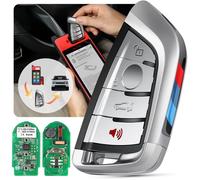 Autel MaxiIM Clé Vierge IKEYBW004AL pour BMW, 4 Boutons, Programmable, Télécommande 40M, Apprentissage OBD