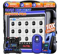 Autel MaxiIM IM508S Pro Outil Diagnostic XP400 Pro Programmation clés mises | Deux modes IMMO, plus de 3000 tests bidirectionnels, 40 services auto, diagnostic OEM sous Android 11