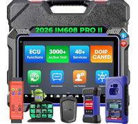 Autel MaxiIM IM608PRO II IMMO Programmateur Clé Voiture, 2025 comme IM608S II Valise Diagnostic Auto [Mise À Jour 2 Ans, Valeur 1790 €] avec XP400 Pro IMKPA GBOX3 APB112, Mise à Jour IM508S PRO/IM608