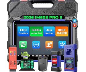 Autel MaxiIM IM608PRO II IMMO Programmateur Clé Voiture, 2025 comme IM608S II Valise Diagnostic Auto [Mise À Jour 2 Ans, Valeur 1790 €] avec XP400 Pro IMKPA GBOX3 APB112, Mise à Jour IM508S PRO/IM608