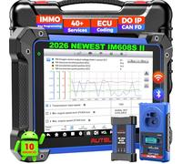 Autel MaxiIM IM608S II 2026 Outil Programmation Clé, Identique à Diagnostic Auto IM608 Pro 2 avec XP400 Pro, Ver Supér à Programmeur IM608 Pro IM608 II, Codage ECU, 3K+ Tests Actif, Mise à Jour 2 Ans