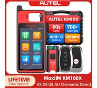 Autel MaxiIM KM100 KM100X outils de programmation porte-clés programmeur de utomatique génération de clé 60s OBD IMMO apprentissage mise à jour gratuite MaxiIM KM100X