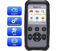 Autel MaxiLink ML629 Lecteur de Code OBD2 Scanner, Améliorée de ML619 AL619 avec Diagnostic de Moteur Transmission ABS SRS, Valise Voiture avec Fonctions OBD2 Complètes&Recherche de DTC pour Bricoleur