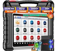 Autel MaxiPRO MP808BT Pro Diagnostic Auto, Codage ECU MS906 Pro, Tous Sys | Scanner Bidirectionnel Mise à Jour 2 Ans, Ver Supér à MK900BT MK900 MK808BT PRO MK808S MX900 MX808S, 30+ Services, Guide VAG
