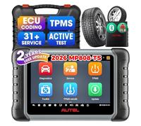 Autel MaxiPRO MP808S-TS Valise Diagnostic Auto, 2 Ans Mises à Jour (€700) Outil Programmation TPMS Ver de MP808BT Pro MP900BT MK900BT MK808S, Codages ECU comme MP900BT MP900TS MS906 Pro, FCA AutoAuth