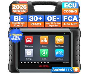Autel MaxiPRO MP808S Valise Diagnostic Auto Bidirectionnel 2026 | Mise à jour 2 ans, upgrade de MK808S/MX900/MK900BT/MP808BT PRO, codage ECU, test actif, diagnostic tous systèmes