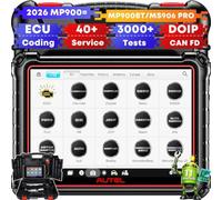 Autel MaxiPRO MP900 Diagnosegerät Auto, ECU Codierungs, 3000+ Aktive Tests | Identique au MS906 PRO MP900BT, Neuer als MS906BT MP808BT PRO MK900 MX900 MK808S, 40+ Dienste, CAN FD DOIP, WiFi-Druck, OS11