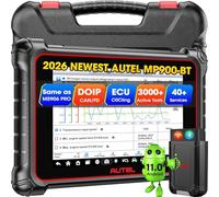 Autel MaxiPRO MP900BT Valise Diagnostic Auto: 2026 MP900-BT V2.0 ECU Codage Bidirectionnel Outil, Mise à MP900E MP900E KIT MP808S MP808BT DS808 MS906BT, DoIP/CANFD, Analyse VIN/Licence, 40+ Services