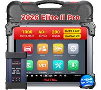 Autel MaxiSys Elite II Pro Scanner Automotivo Elite 2 Pro, 2 ans de mises à jour, outil de reprogrammation ECU J2534, réparation de moteur TruSpeed
