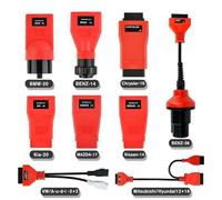 Autel MaxiSys MSOBD2KIT Kit Adaptateur Non-OBDII, Conformes OE, Fonctionne avec TOU Scanner Autel MK808S MK900BT MK808BT Pro MX808S MP808S MP900TS MS906 Pro MK906 Pro-TS Elite II Pro Ultra [No Boîte]