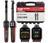 Autel MaxiTPMS TBE200(E) 2en1 Profondeur de Bande de Roulement de Pneu et Examinateur d'Usure de Disque de Frein, 0.1MM Précision, Double Caméra,Écran 1,65", Données en Temps Réel, Recherche de Rappel