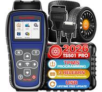 Autel MaxiTPMS TS501 Pro: 2026 Version Améliorée du TS501 TS408S TS401, Identique à TS508WF TS508 Outil de Réapprentissage TPMS, Programmez Les Autel MX-Capteurs, Activez/Réapprenez 99% Les Capteurs