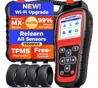 Autel MaxiTPMS TS508WF Outil de Programmation TPMS, Version WiFi TS501Pro TS508 TS401 TS408S pour Diagnostic Automobile, Programmation de Capteur MX, Apprentissage/Activation de Tous les Capteurs