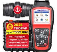 Autel MaxiTPMS TS508WF Outil Réapprentissage TPMS, 2025 Version WiFi du TS508, Amélioré du TS501 Pro TS408S TS601 Outil TPMS, Tous Capteurs Activez/Réapprenez/Réinitialiser, Programmer Autel MX-Sensor