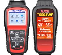 Autel MaxiTPMS TS508WF Outil TPMS WiFi Programmation Capteur Diagnostic | Deux modes programmation MX, trois apprentissages, activation capteurs, effacement DTC, mises à jour gratuites, garantie 1 an