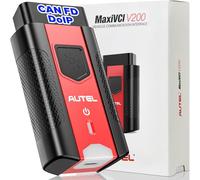 Autel MaxiVCI V200 VCI200 Dongle sans Fil, Fonctionne avec MS906 Pro MS906 Pro-TS, KM100 (X) BT608 BT609 ITS600 MK906 Pro-TS, Adaptateur Connecteur 2025 VCI 200 OBD2, Interface Communication Voiture