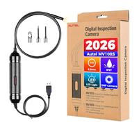 Autel MaxiVideo MV108S Caméra d'inspection Numérique | Issu MV108/MV105S, caméra endoscope USB, étanche IP67, tube caméra HD 1920P, câble flexible 1m pour outils Autel & PC