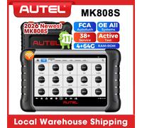Autel MK808S outil de Diagnostic de voiture lecteur de Code automobile OE tous les systèmes Diagnostic bidirectionnel OBD2 Scanner PK MX808S MK808S