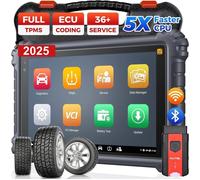 AUTEL MK906Pro-TS MaxiCOM Valise de Diagnostic Auto avec Codage ECU, Fonctions TPMS Complètes, 36+ Services, Tous les Systèmes