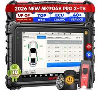 AUTEL MK906Pro2-TS MaxiCOM Valise de Diagnostic Auto avec Codage ECU, Fonctions TPMS Complètes, 36+ Services, Tous les Systèmes